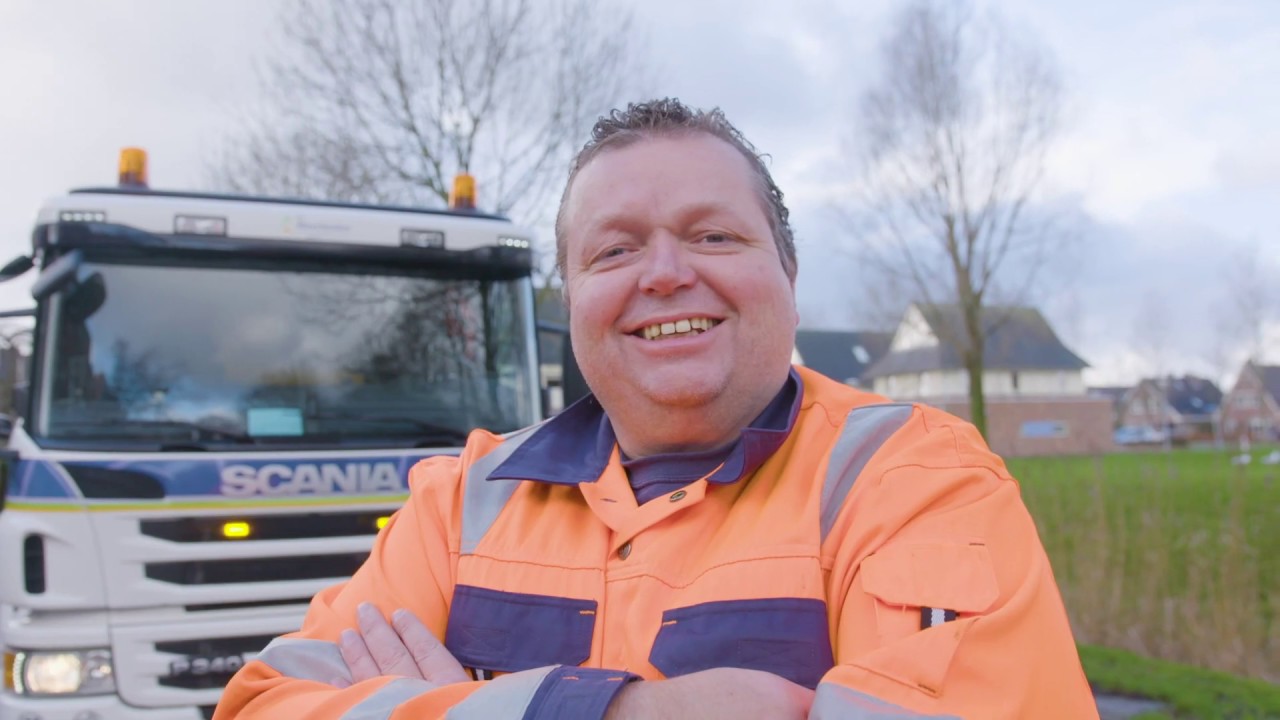 De werkdag van Marcel: chauffeur bij Meerlanden