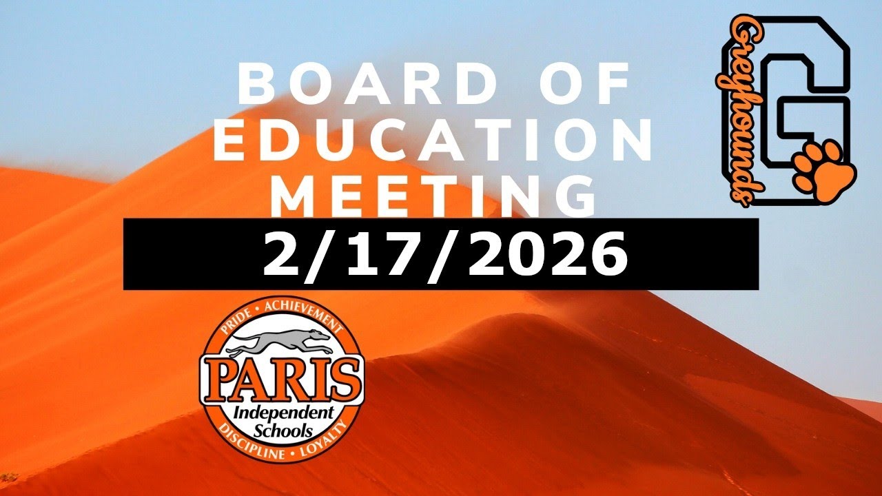 Board of Education Meeting 2/17/2026