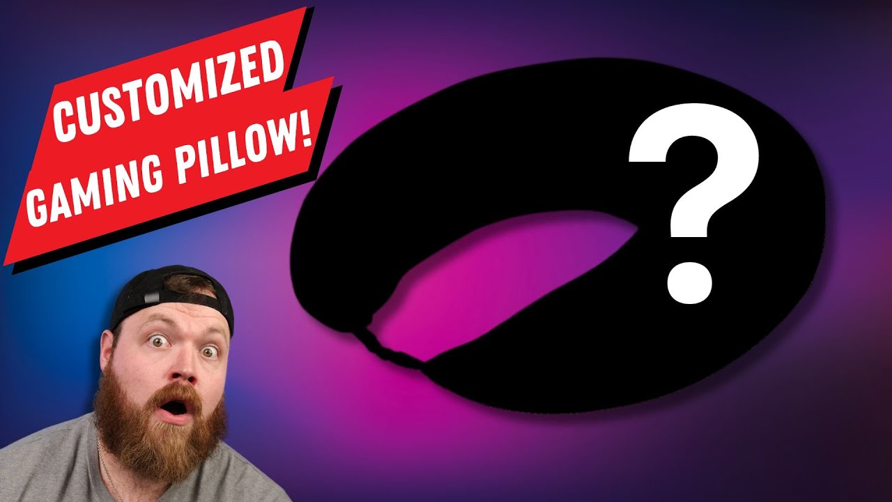 Customized Gaming Pillow?! Valari Epic Edition
