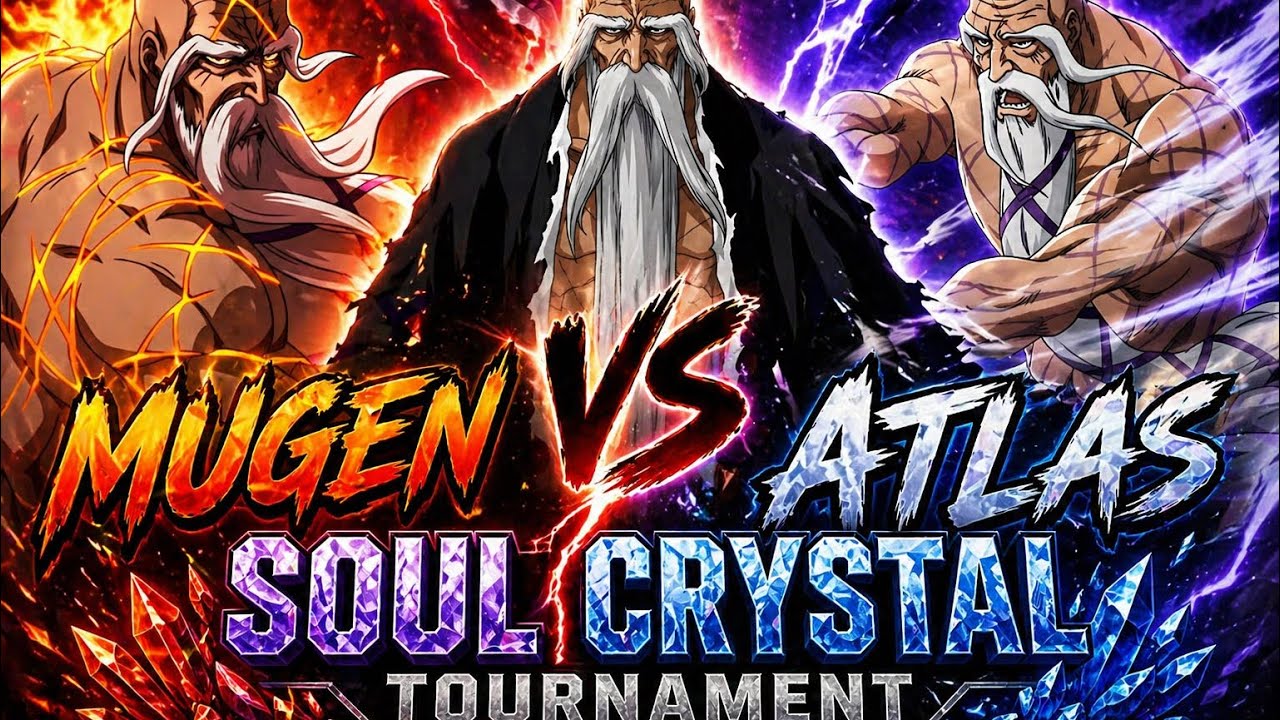 Mugen Vs Atlas - @Xsoimmaculate Soul Crystal Tournament- Bleach Rebirth Of souls 