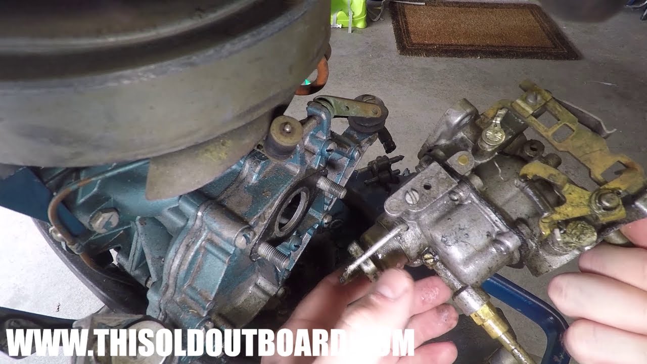1956 Evinrude Fastwin 15 Hp Carburetor Rebuild