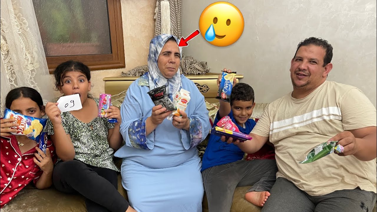 تحدي إختر الرقم الصحيح 😍متخيلوش بابا شحال ربح عوتاني 😱😱 ماما مسكينة بكات🥲😍