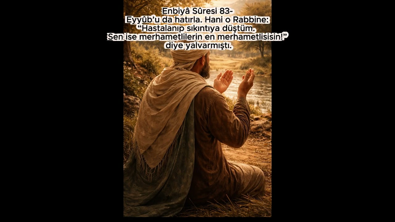 Hazret-i Eyüp (a.s.) ve Sabır İmtihan #hzeyup
