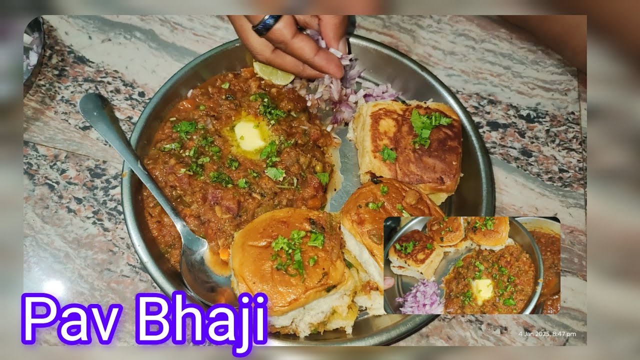 Pav Bhaji Recipe💕 #recipe #viralvideo #viral #monaswini #food #foodie #love #foodlove #viralshorts