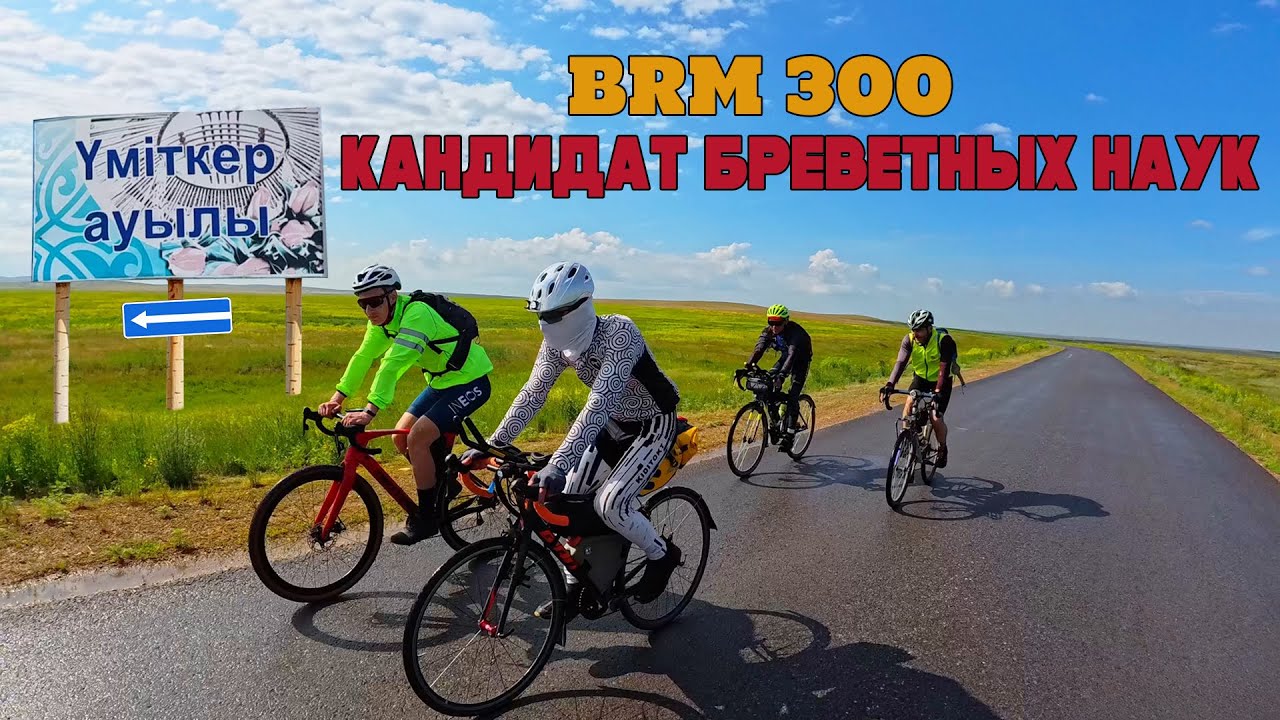 Дальняя поездка на велосипеде в 300 км  | Путешествие туда и обратно! BRM 300 км #велосипед​