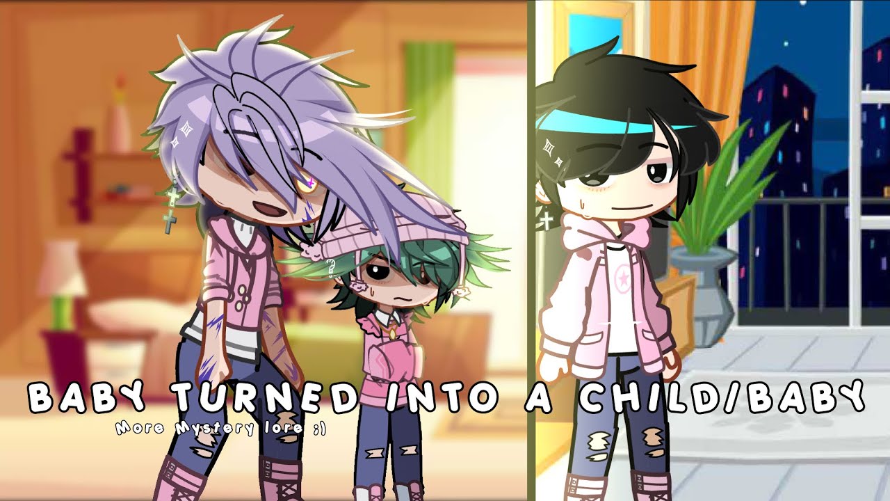 BABY TURNED INTO A CHILD/BABY /Gacha K-POP Demon Hunters - SAJA BOYS