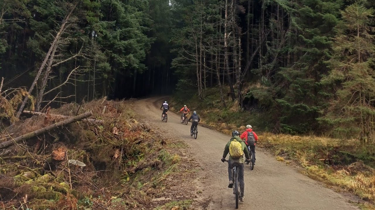 Afan Group Ride - Penhydd - Blue Scar - Y Wal