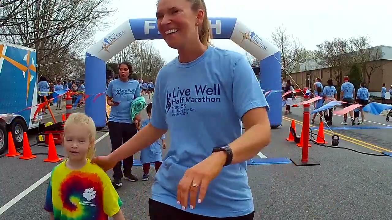 Live Well Half Marathon, Free 5K & 1 Mile Fun Run