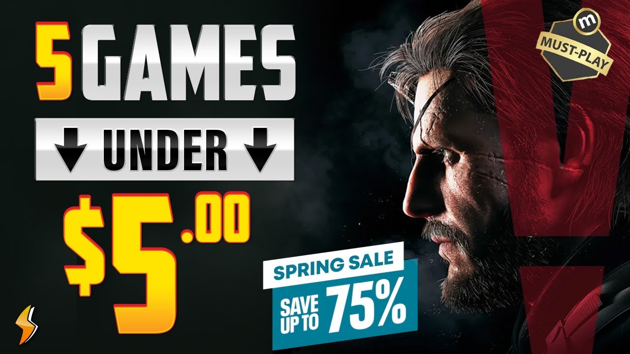 Top 5 BEST Playstation Spring Sale Games Under $5 + BONUS Games!