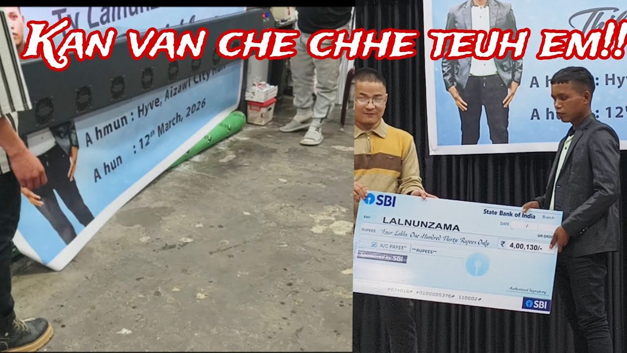 Lansarh duhvang an ti maw!!?Lalnunzama thilpek hlanna chu 