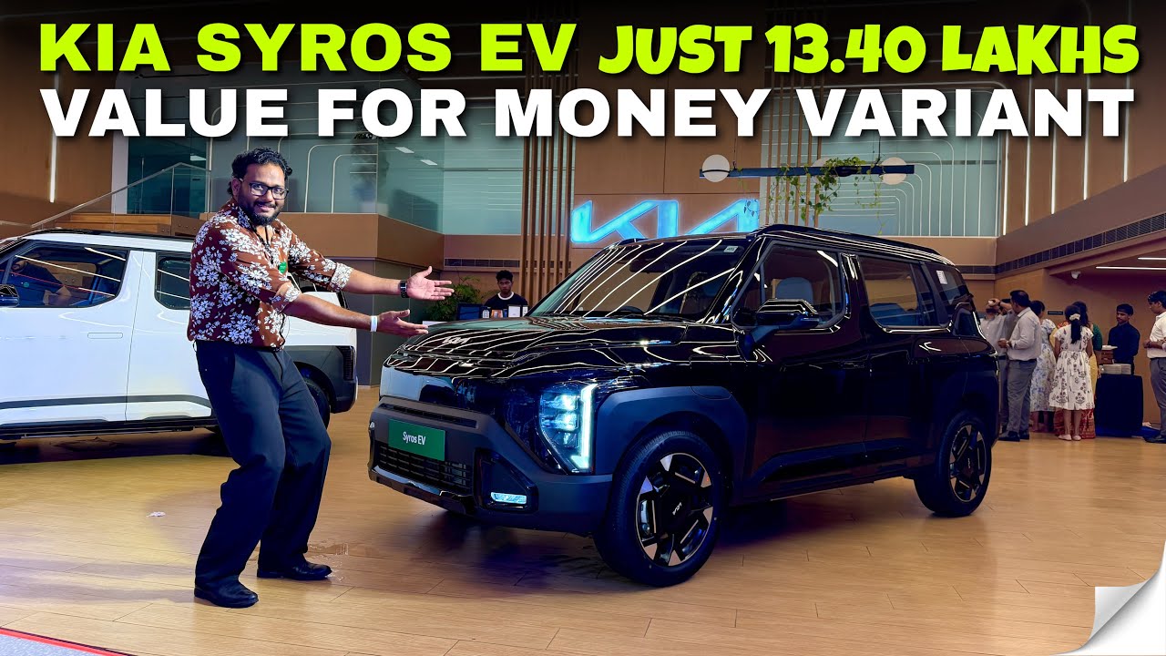 Kia Syros EV Base Variant Review | Better Than Nexon EV, Punch EV & Windsor EV?
