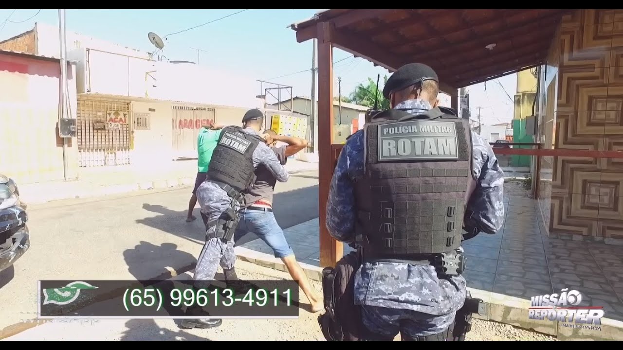 VEJA ESTA OCORRÊNCIA DOS POLICIAIS DA ROTAM EM CUIABÁ E VÁRZEA GRANDE - Arthur Garcia