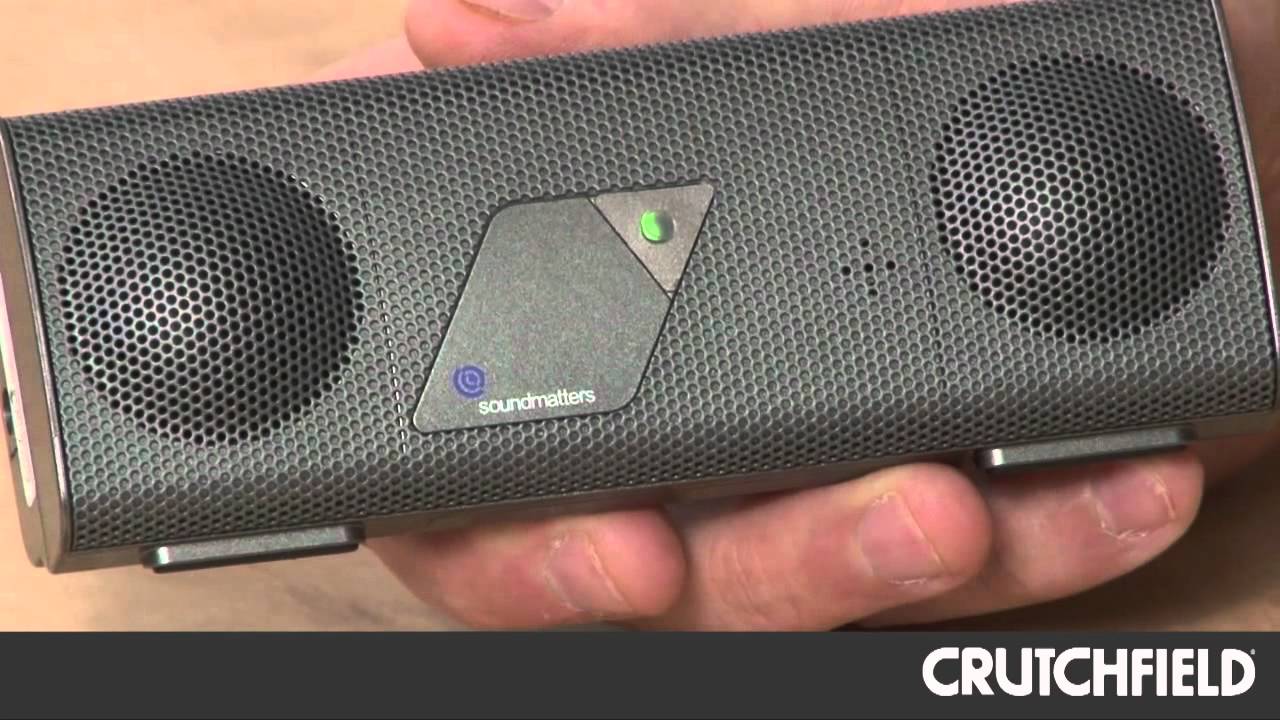 Soundmatters foxLv2 Platinum Bluetooth Speaker System Review | Crutchfield Video