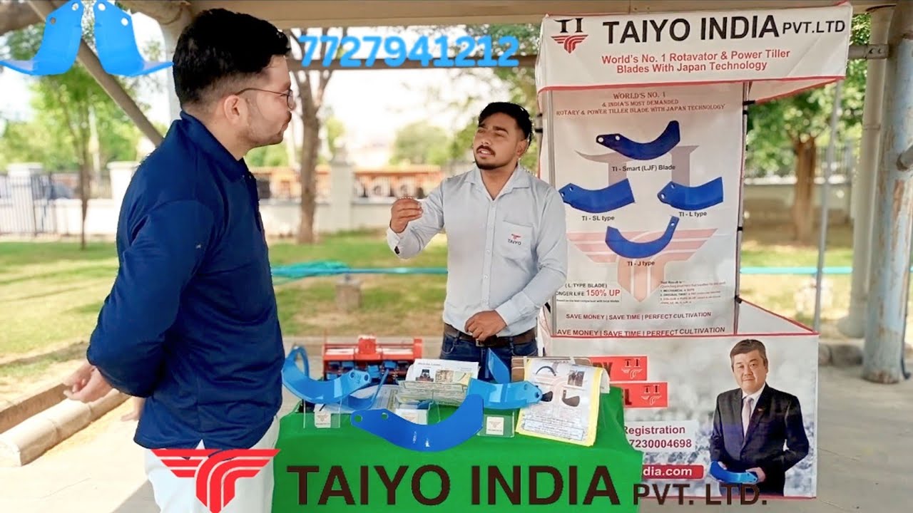 Taiyo rotavator blades | Farmer response | Best quality blades | Original blades in india