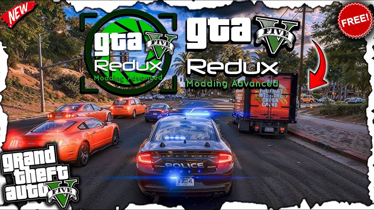 How To Install Redux Graphics Mod In GTA 5 For Free😱|| GTA V Redux Mod || Updated 2025😍