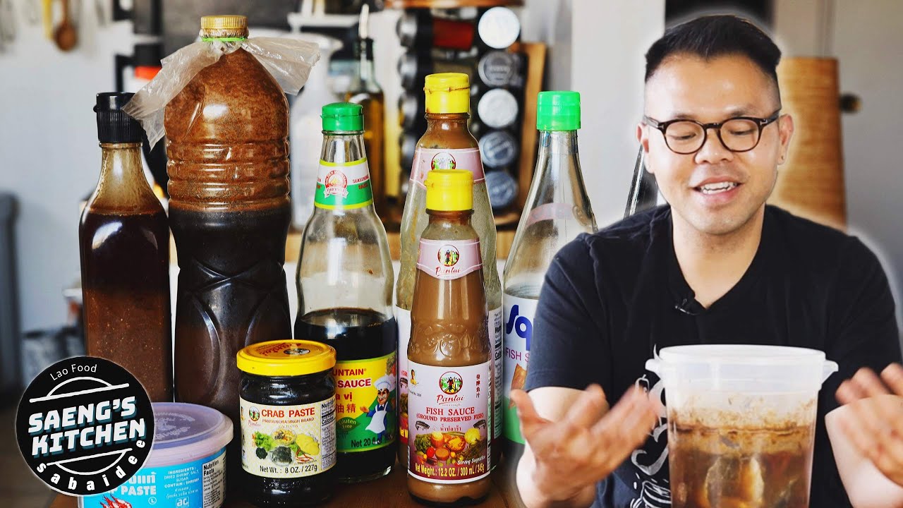 Lao Food Ingredients | Lao Food at Saeng&rsquo;s Kitchen #laofood #laos