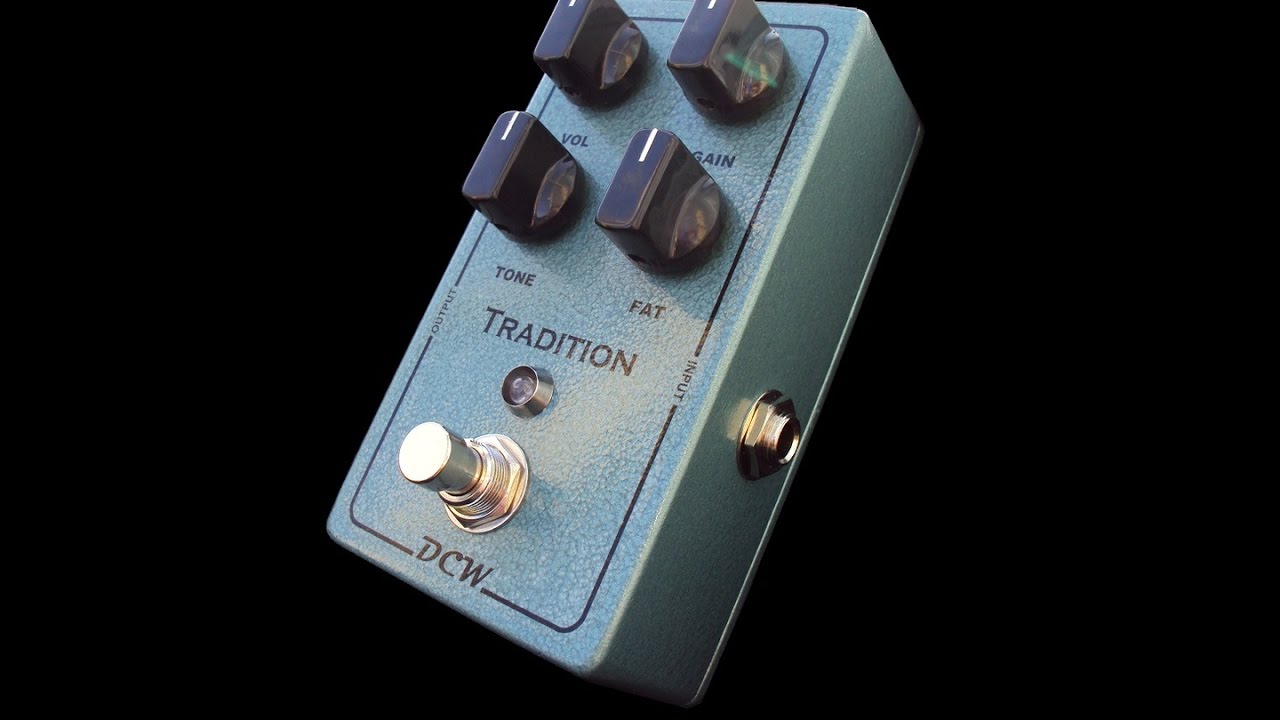 DCW Pedals Tradition Overdrive