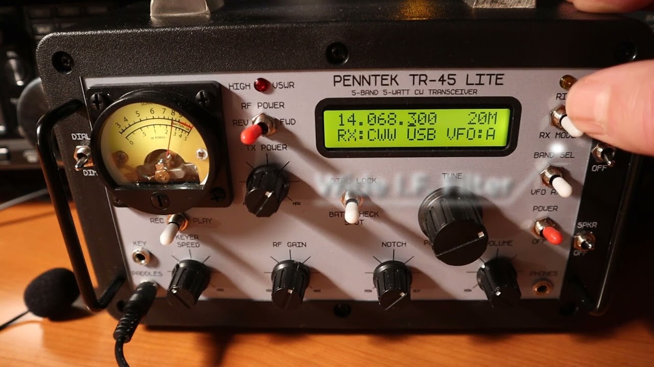 Penntek TR-45 Lite QRP Transceiver