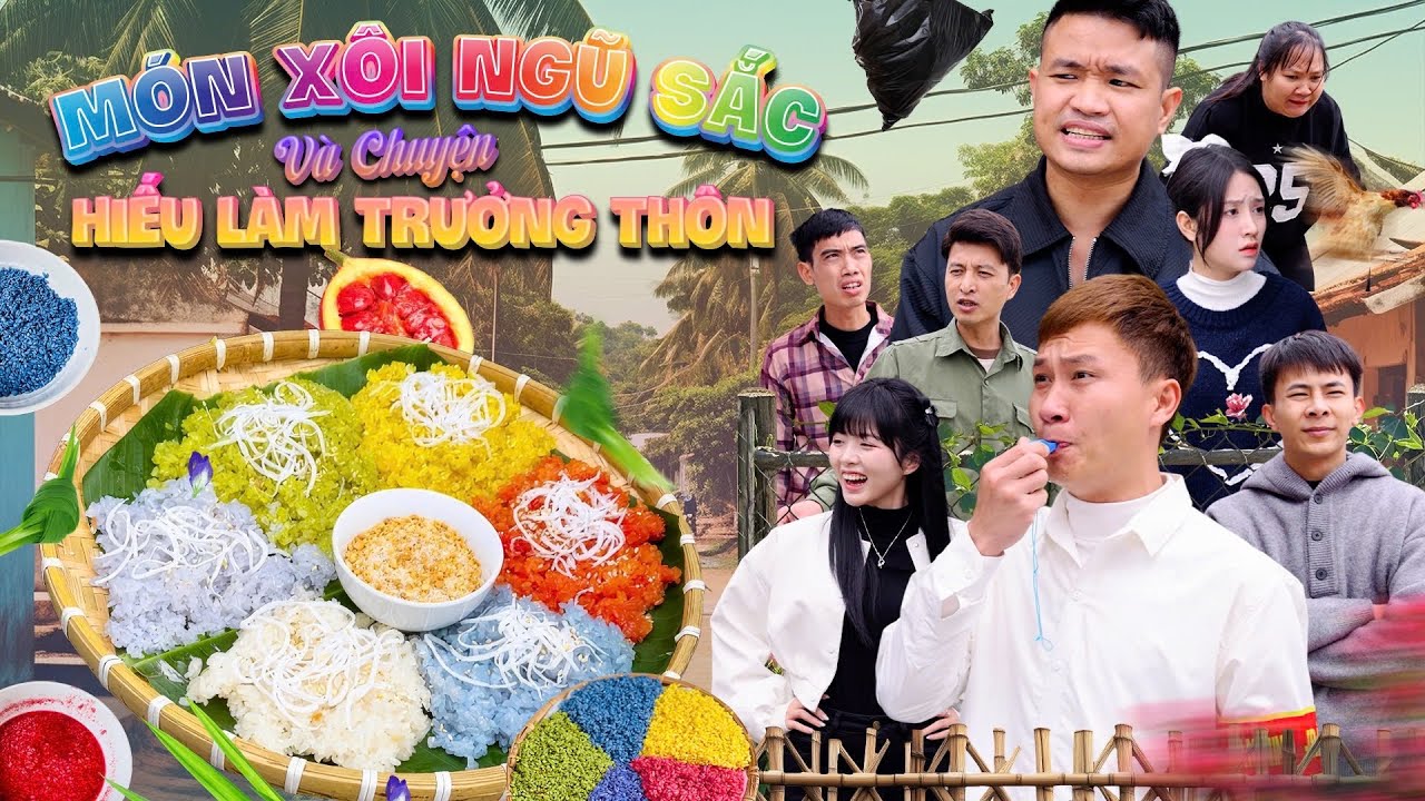 MÓN XÔI NGŨ SẮC VÀ CHUYỆN HIẾU LÀM TRƯỞNG THÔN | Hai Anh Em Phần 880 | Phim Hài Hước Gãy Media