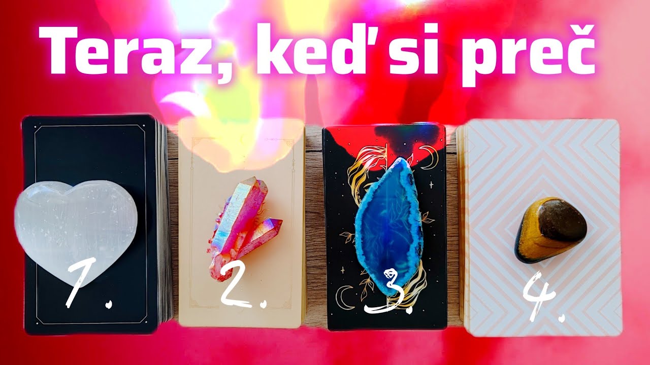 Čo cíti, keď tam už nie si 💔😭 odkazy a iniciály #tarot