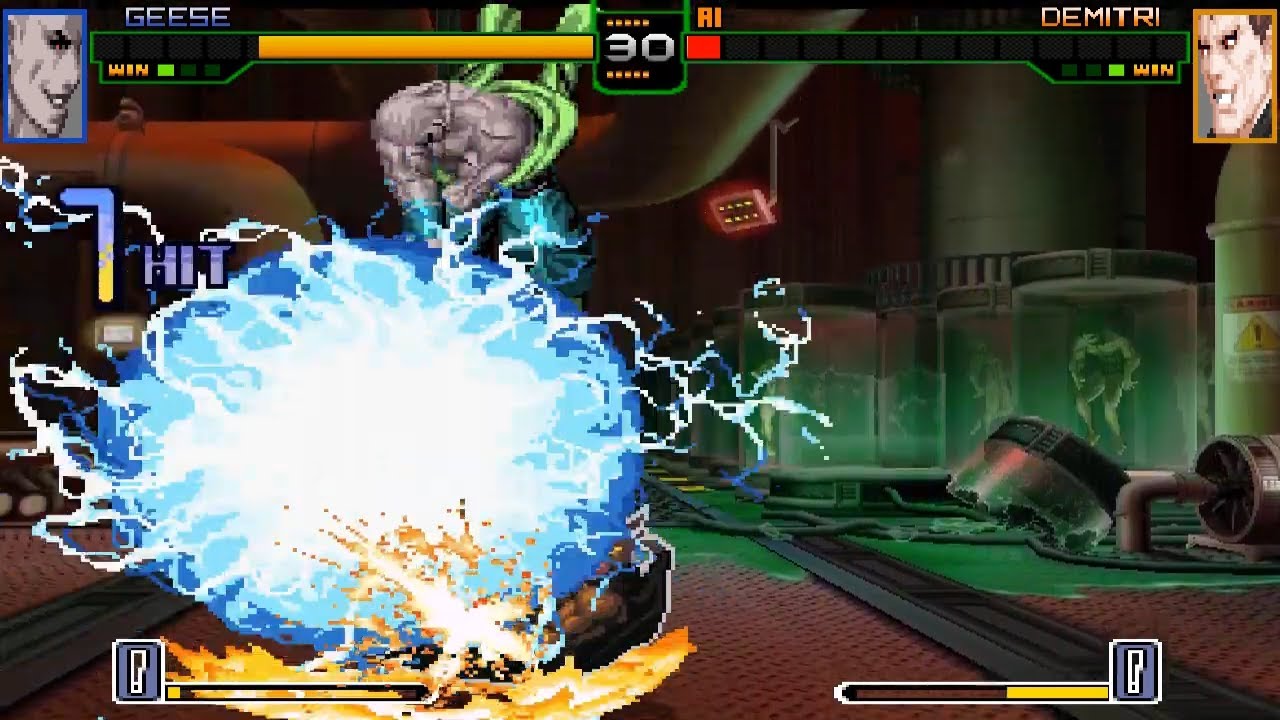 Mugen1.1 👊 The King Of Fighters Ultimate Edition 👊🏾 Geese/Nightmare Geese Gameplay 👊
