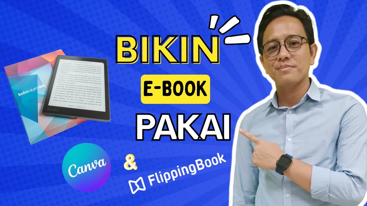 cara membuat ebook dengan canva & FLIPPINGBOOK (Tutorial Mudah Cepat & Praktis 2024)