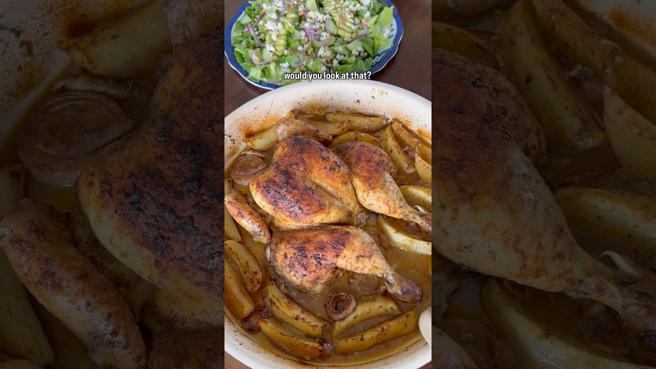 SENEYET JAJ O BATATA | ЗАПЕЧЕННАЯ КУРИЦА С КАРТОФЕЛЕМ | ПРОСТЫЕ РЕЦЕПТЫ | БЛЮДА ЗА 30 МИНУТ