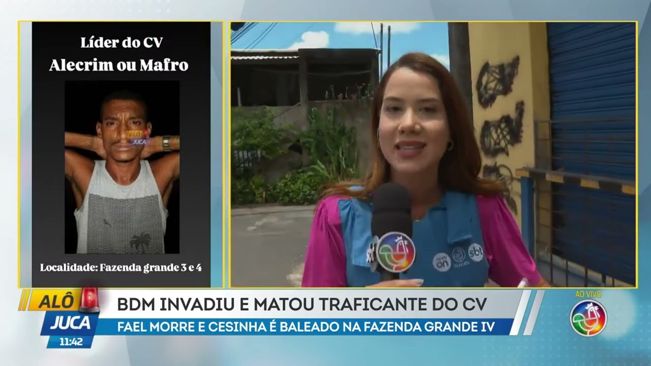 Bdm invadiu e matou traficante do cv | ALÔ JUCA | TV ARATU