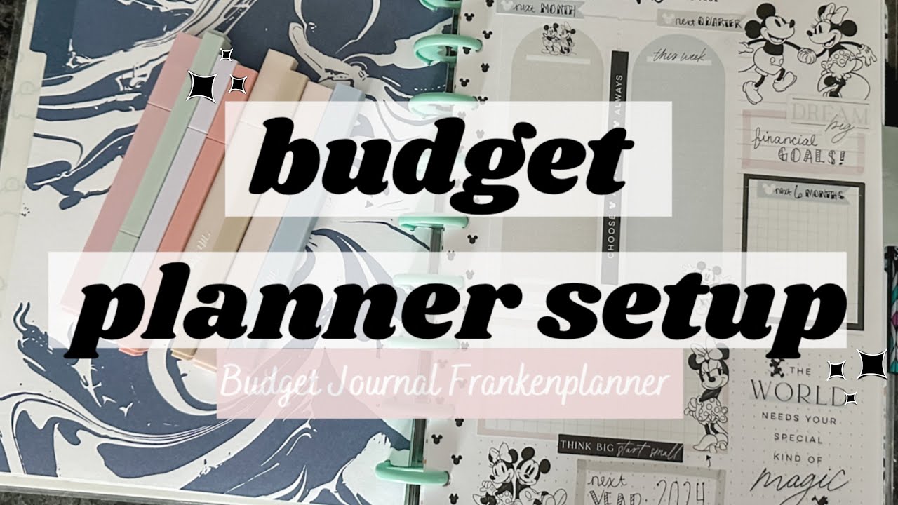 HOW I SETUP MY 2023 BUDGET PLANNER | HP Budget Journal | Happy Notes | Frankenplanning