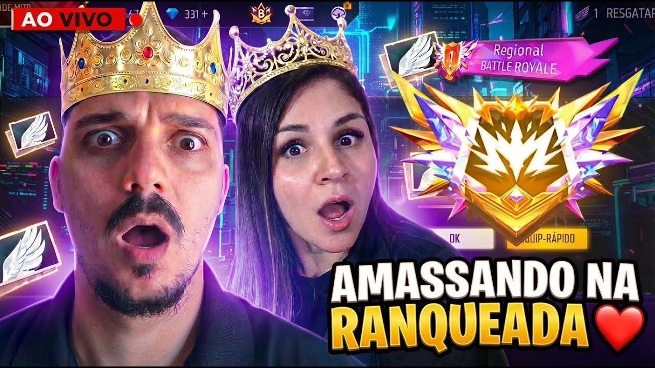 FREE FIRE AO VIVO AGORA 👑 SALA PERSONALIZADAS 💎 LIVE INFINITA 🔴