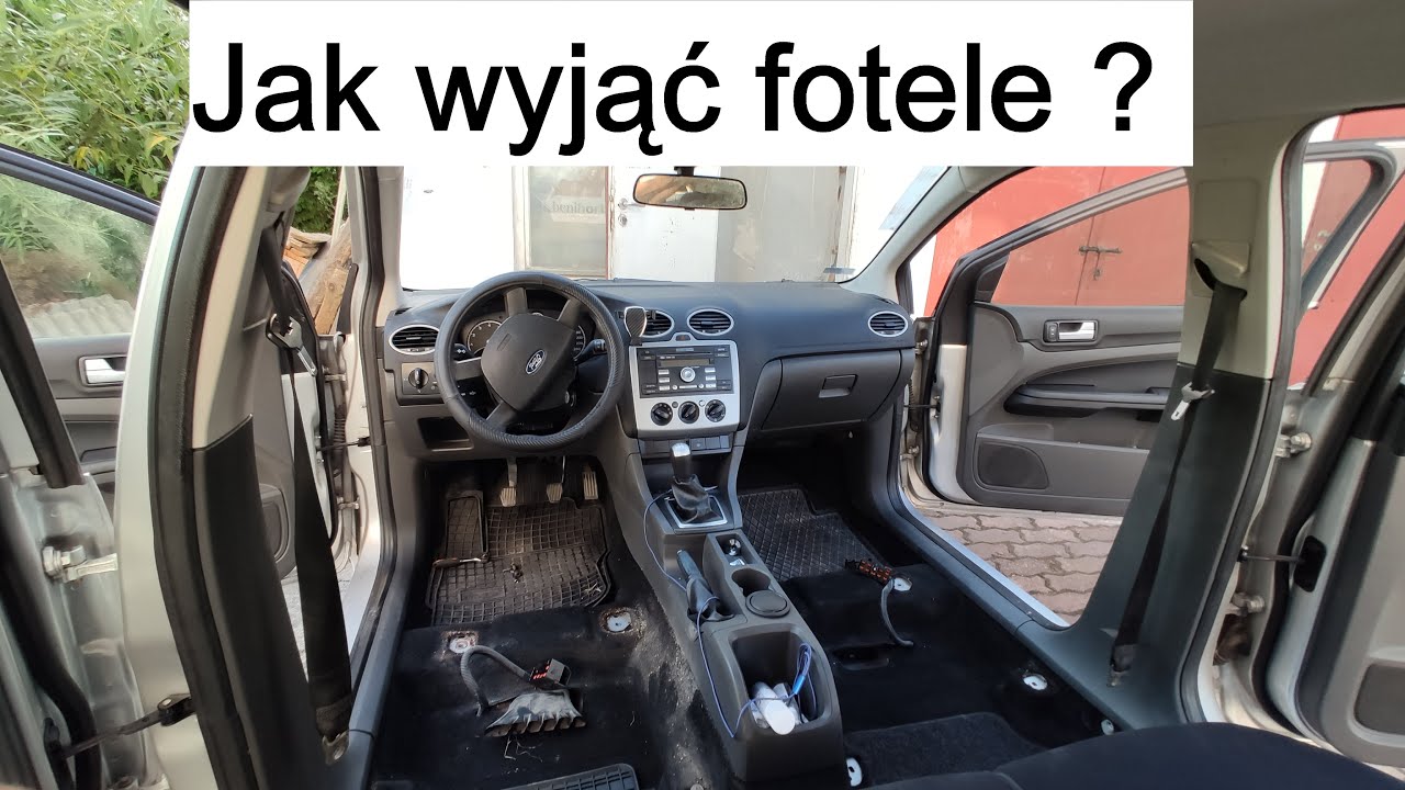 Как снять сиденье с машины ?