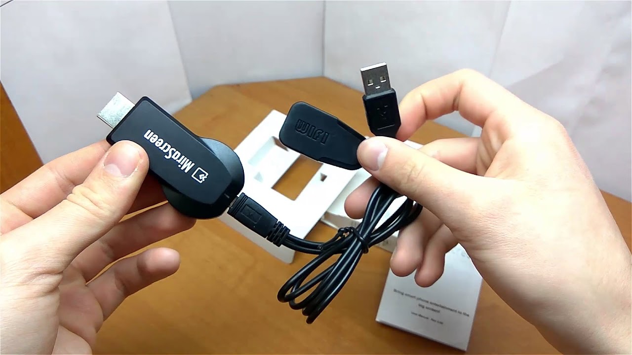 MiraScreen для подключения телефона к телевизору с Aliexpress