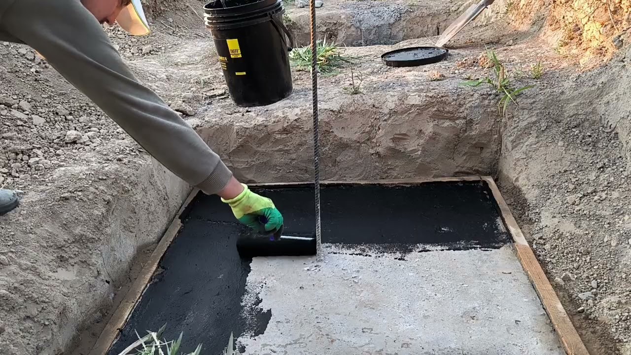 Waterproofing the Blinding Layer Before Column Footing | Step-by-Step Foundation Prep