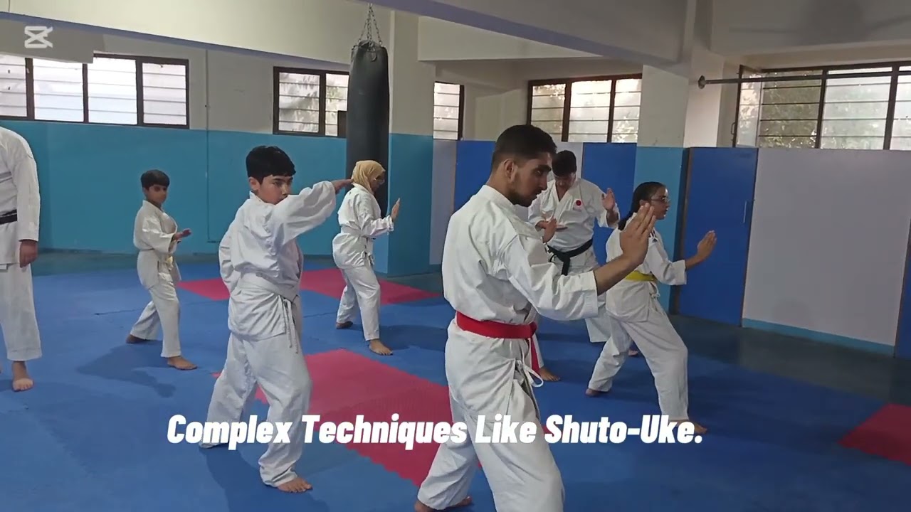 Karate training 🥋