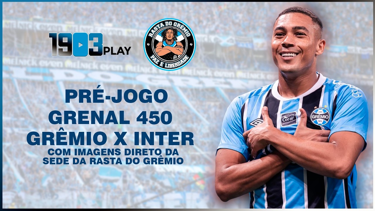AO VIVO PRÉ-JOGO  COM IMAGENS DA SEDE DA RASTA DO GRÊMIO - FINAL