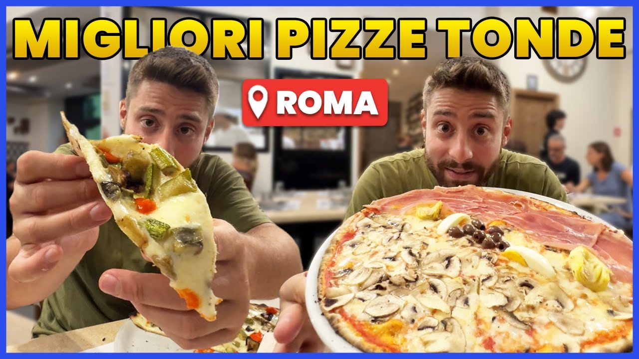 Le MIGLIORI PIZZE TONDE di ROMA | PRATTQUELLO