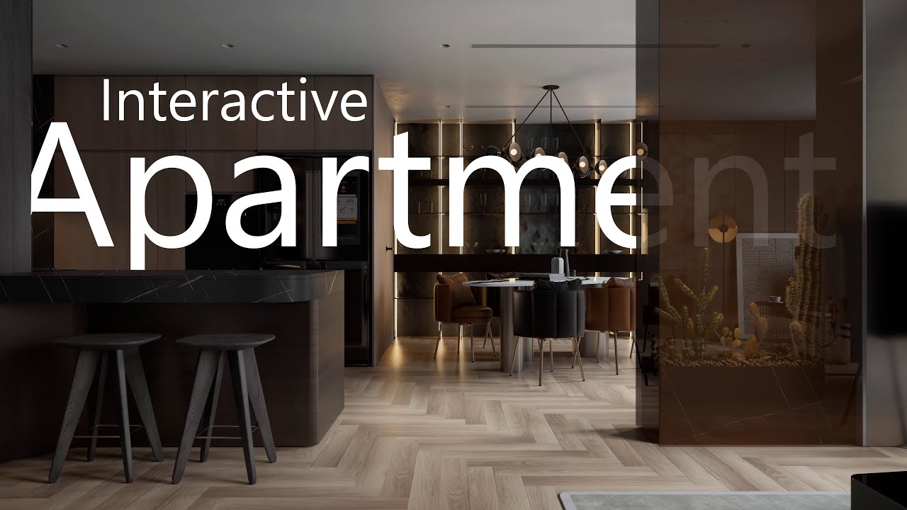 Interactive Apartment | Architectural showcase by Sergei Tishkin | Unreal Engine 5