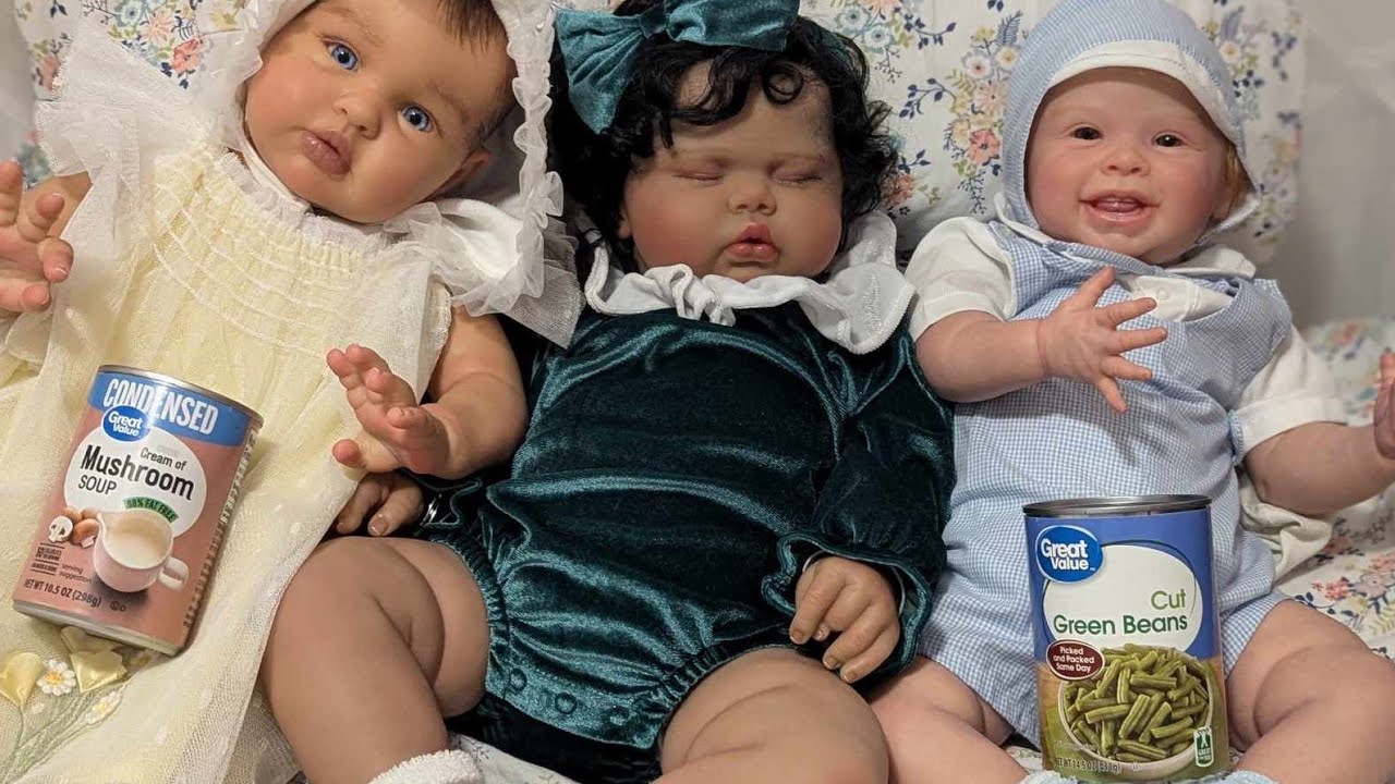 It's Dinner Time!! Reborn Toddler Tuesday Thanksgiving!  🦃 🥧 @seenasdolls plus #pickleweek