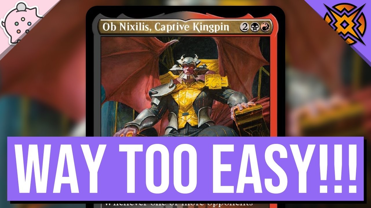 Way Too Easy!!! | Ob Nixilis, Captive Kingpin | March of the Machine: The Aftermath Leaks | MTG