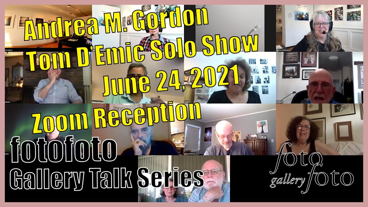 Tom D'Emic and Andrea M. Gordon's Solo Show June 24, 2021 Talk