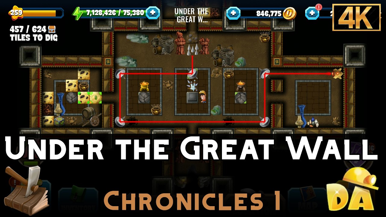 Under the Great Wall | Chronicles 1 #2 | Diggy's Adventure