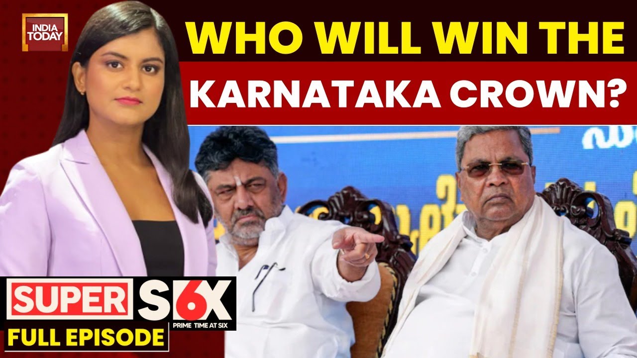 Super6 With Akshita Nandgopal | Karnataka CM Showdown: Three-Way Battle Erupts