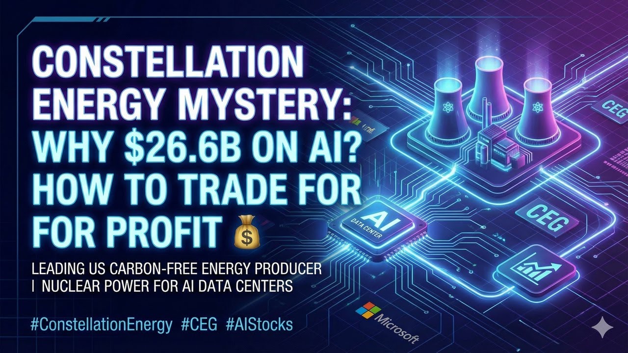 [Fullver] Constellation Energy Corporation Mystery: Why 26.6B on AI? How to trade for profit 💰