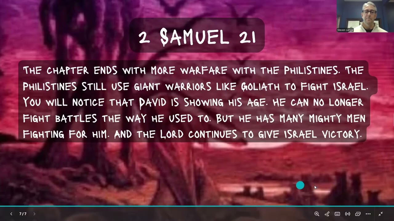 Daily Devotion for February 16, 2026 - 2 Samuel 21