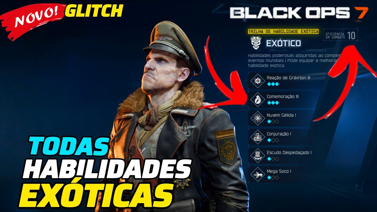Como Ter Todas Habilidades Exóticas no End Game do Black Ops 7 #bo7 #glitch #endgame #zombies #cod