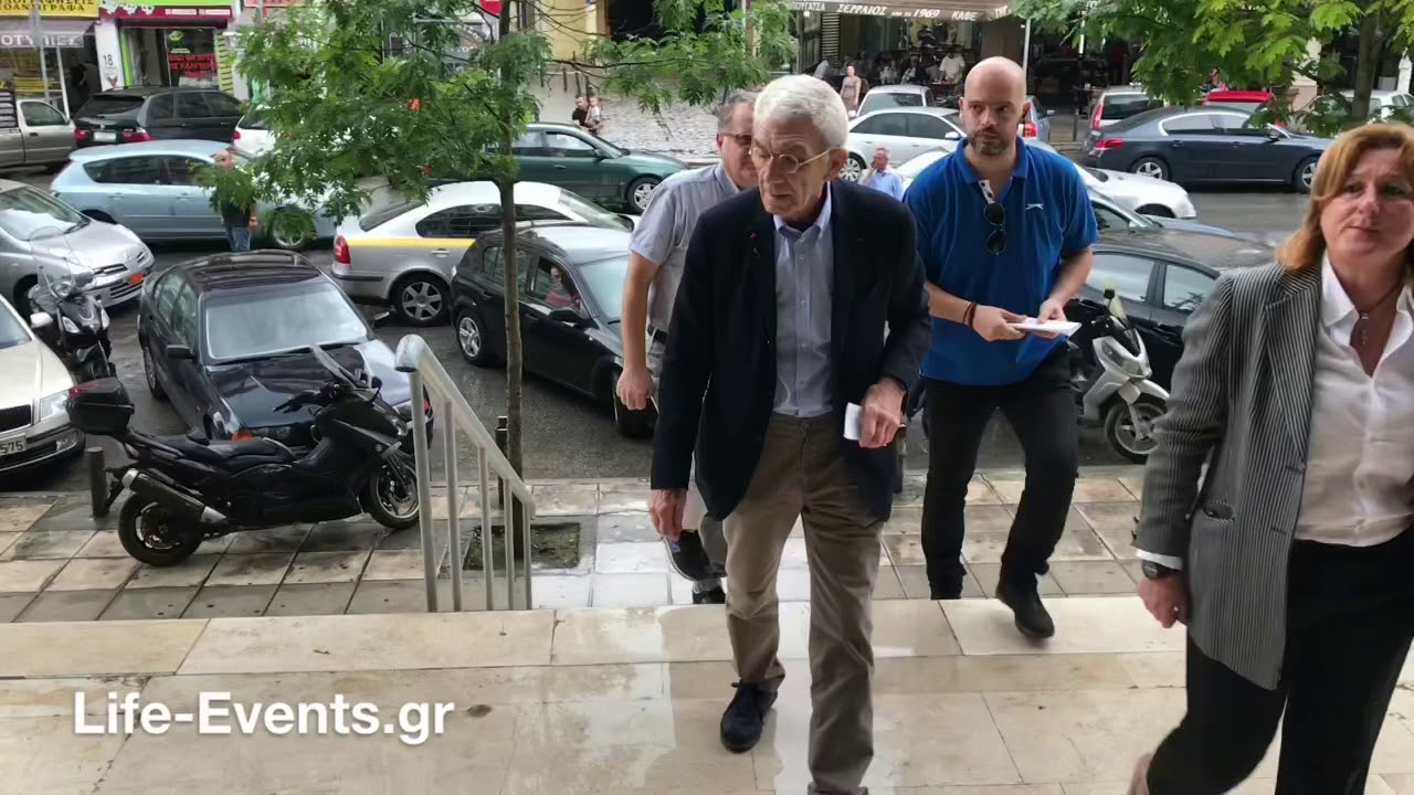 Ο Γιάννης Μπουτάρης στα δικαστήρια Θεσσαλονίκης