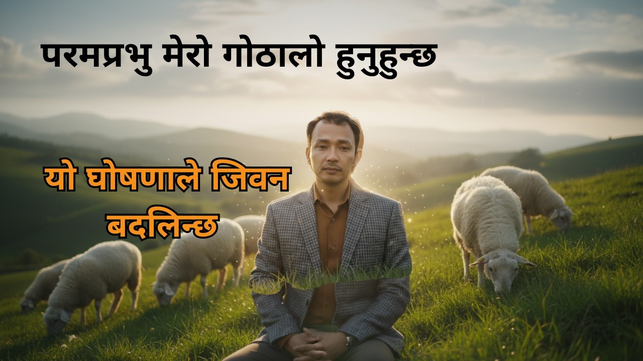 परमप्रभु मेरो गोठालो हुनुहुन्छ/  Nepali Christian Sermon / Ps .Kiran Rokka