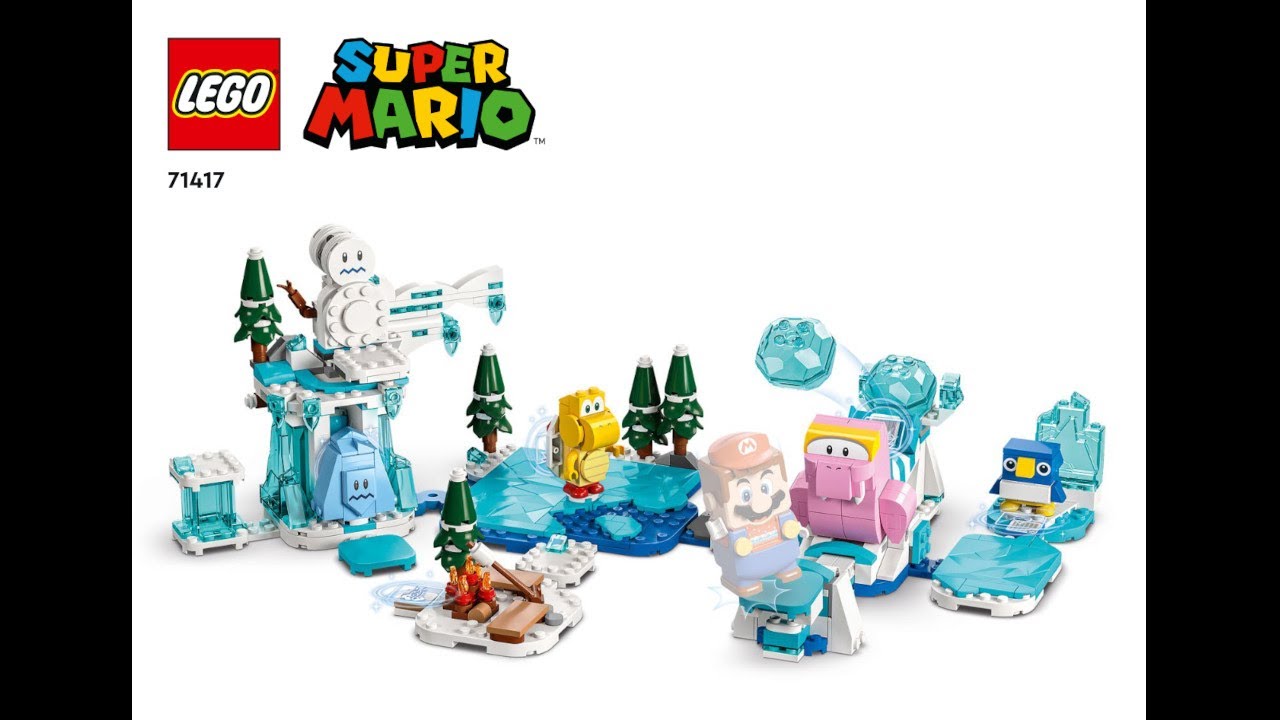 LEGO Instructions | Super Mario | 71417 | Fliprus Snow Adventure | Expansion Set