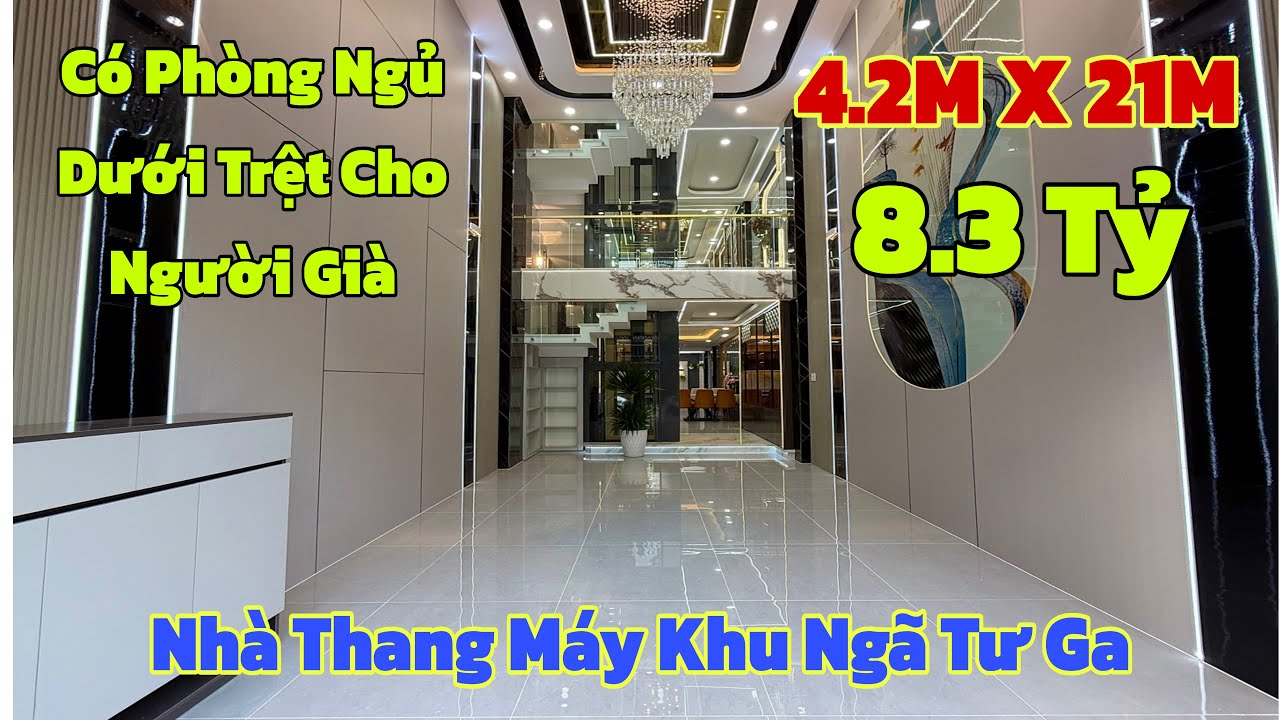 Siêu nhà phố Thang máy trong khu víp 100 căn Ngã Tư Ga quận 12| giá rẻ 8.3 tỷ