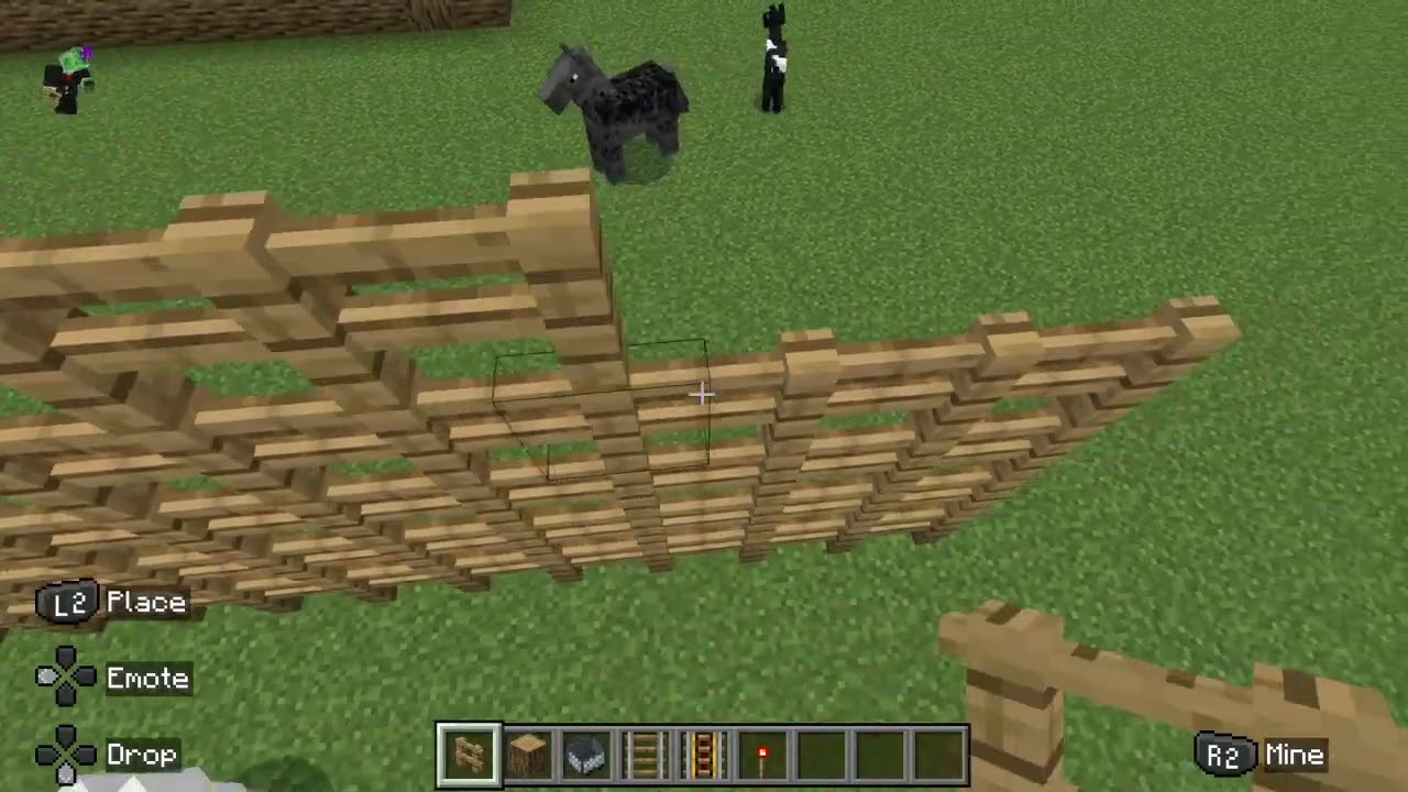 Minecraft creative building a very basic ride